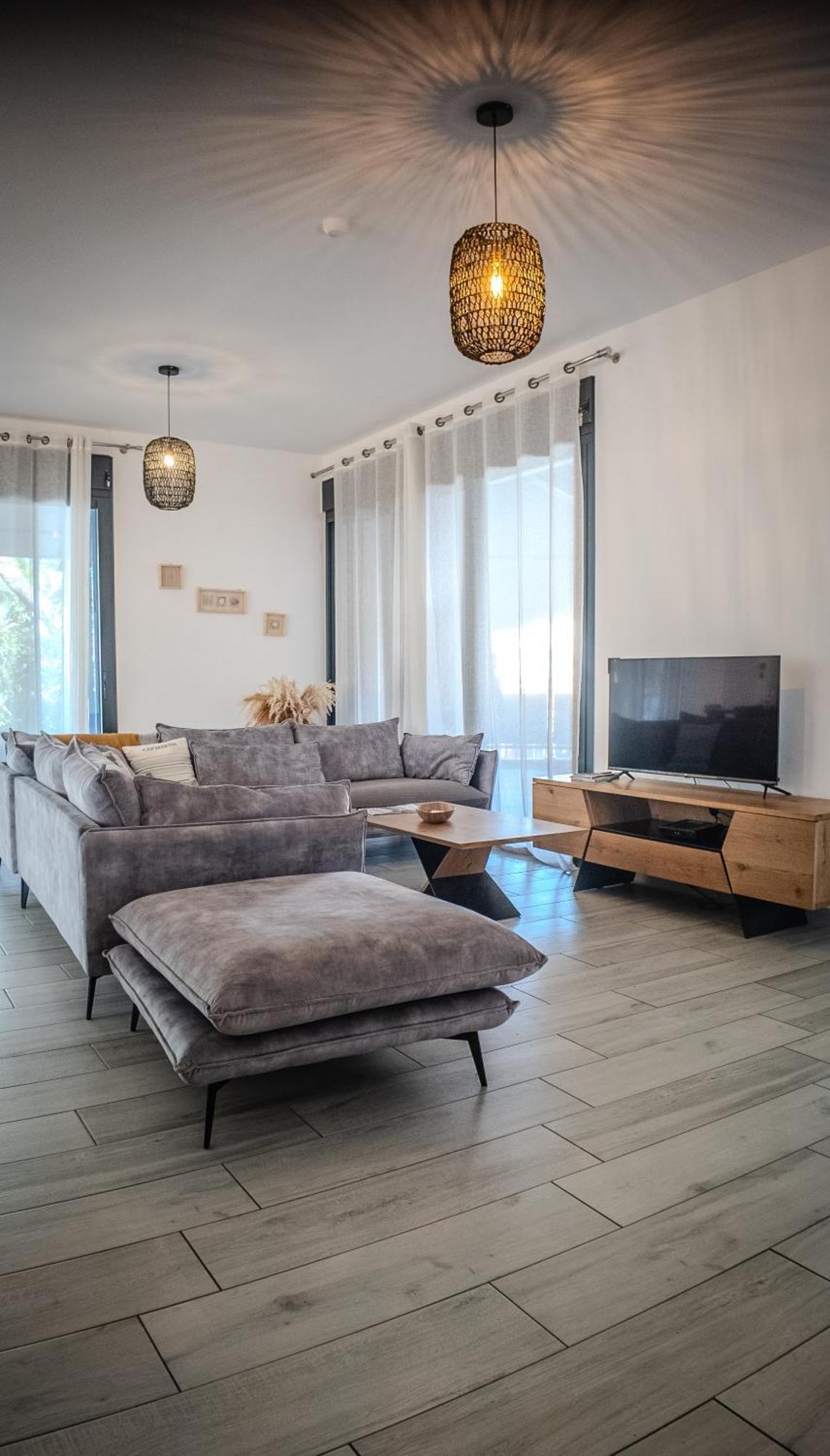 Les 3 Sables, Capucin Apartment L'Etang-Sale Luaran gambar