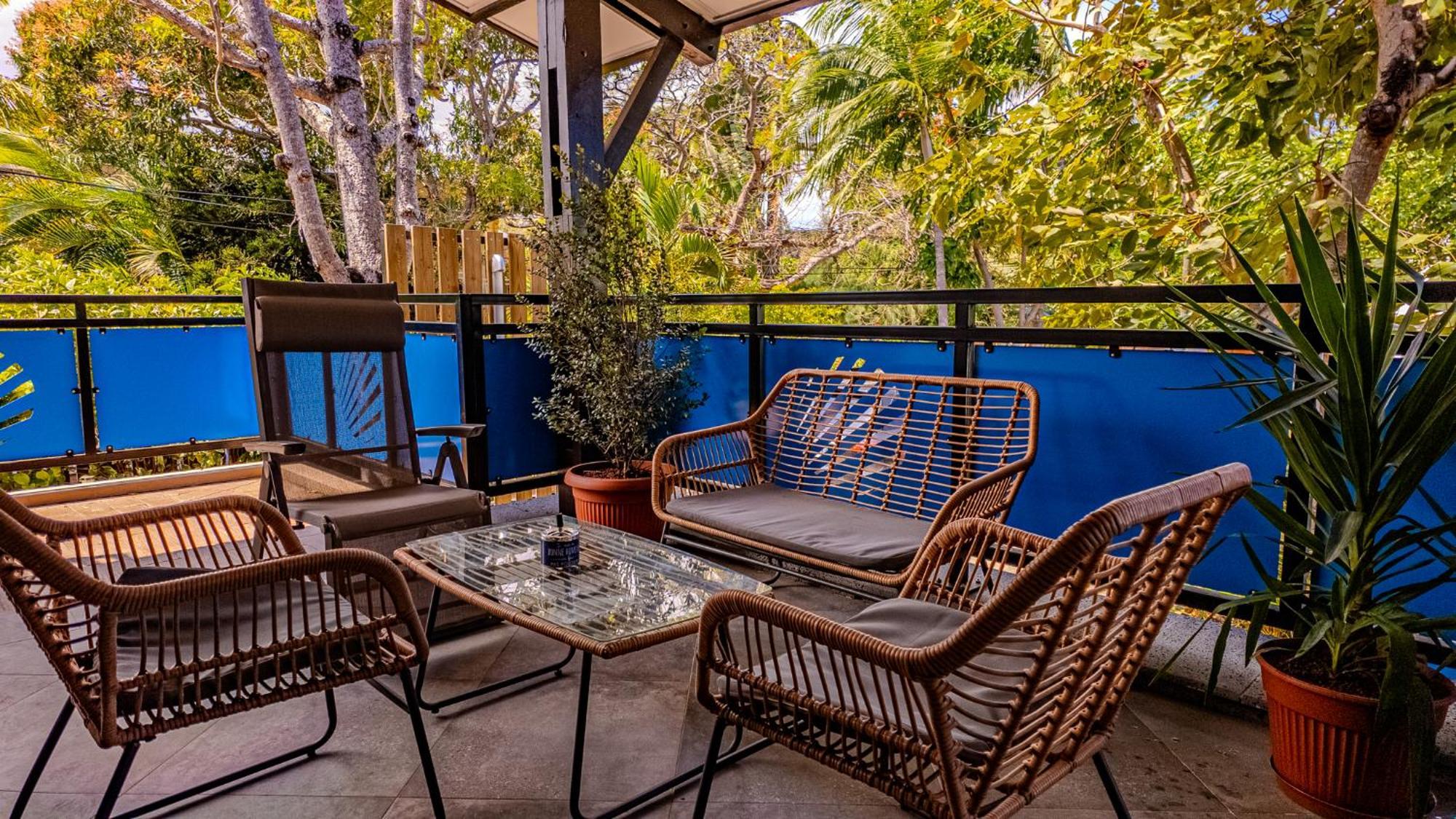 Les 3 Sables, Capucin Apartment L'Etang-Sale Luaran gambar